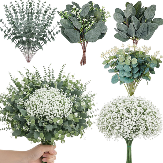 Nyah Evergreen Greenery Classic Faux Succulents Assorted