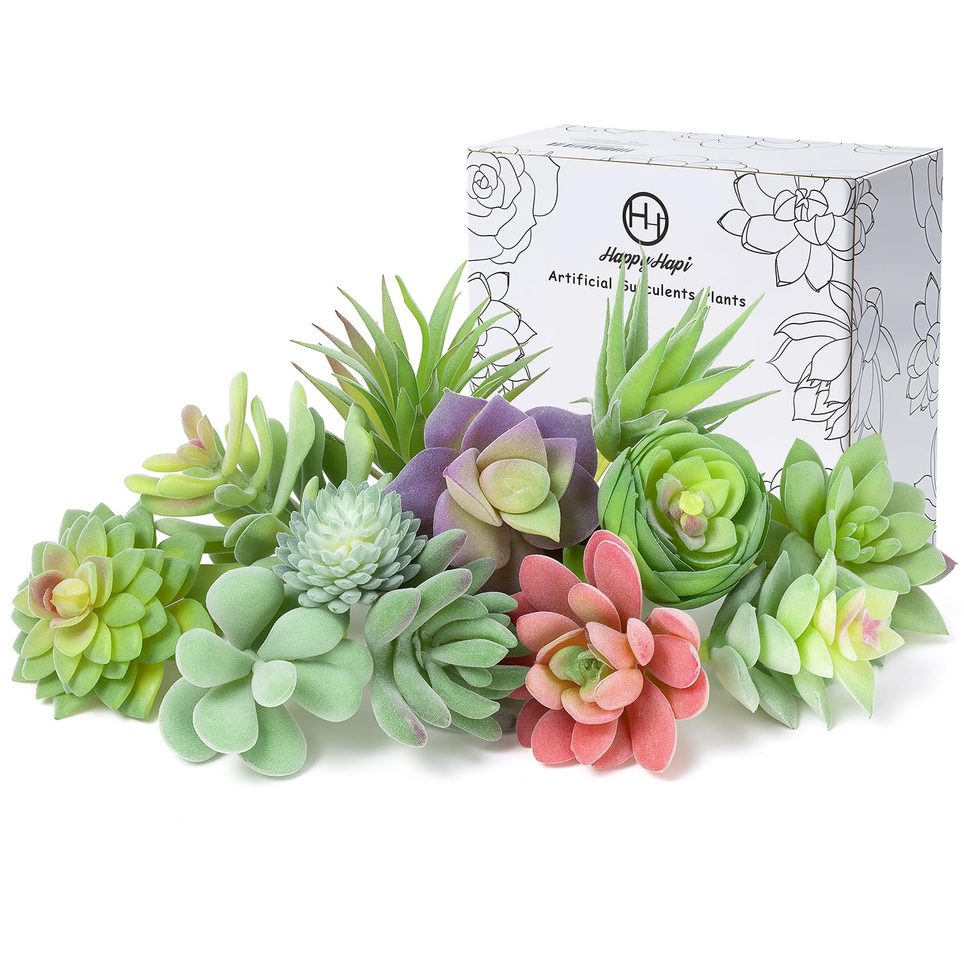 Faux Succulent Mini 6-pack Desert Mix product photo